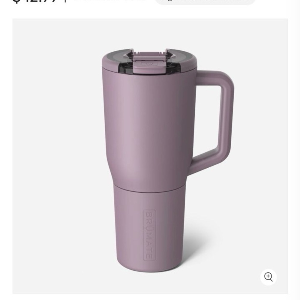 Lavender Insulated Travel Mug - Picture 4 of 5